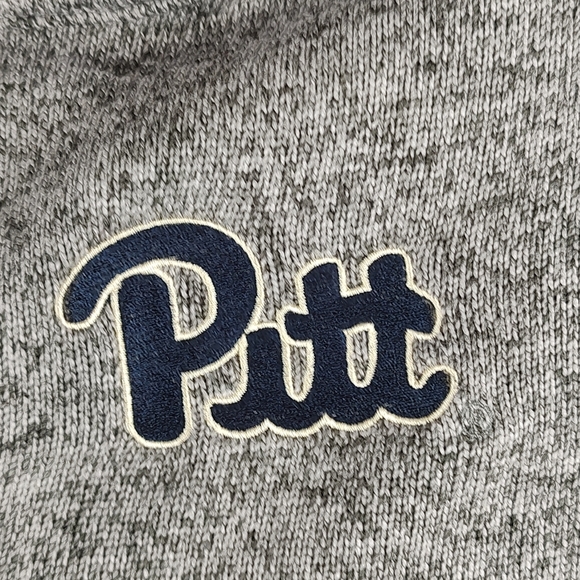 Colosseum Flyaway Woman's Pitt Panther Gray Full-Zip Jacket Charcoal Gray - Picture 4 of 6